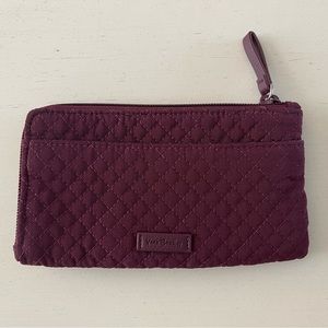 Vera Bradley: Purple Multi card Wallet